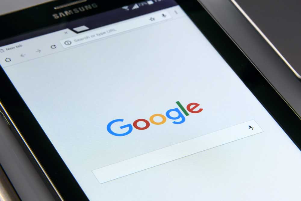 Online Marketing Header Google